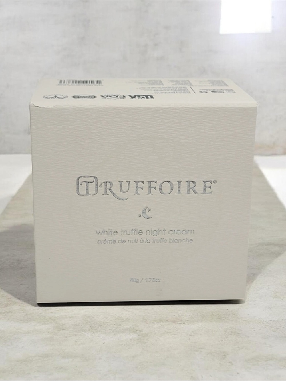Truffoire White Truffle Night Cream - Elegant White Box